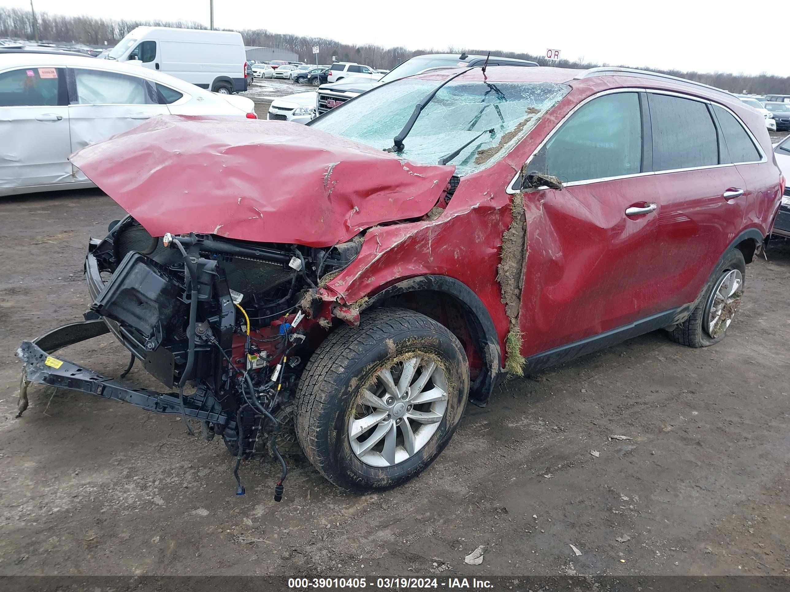 Photo 1 VIN: 5XYPG4A37HG335420 - KIA SORENTO 