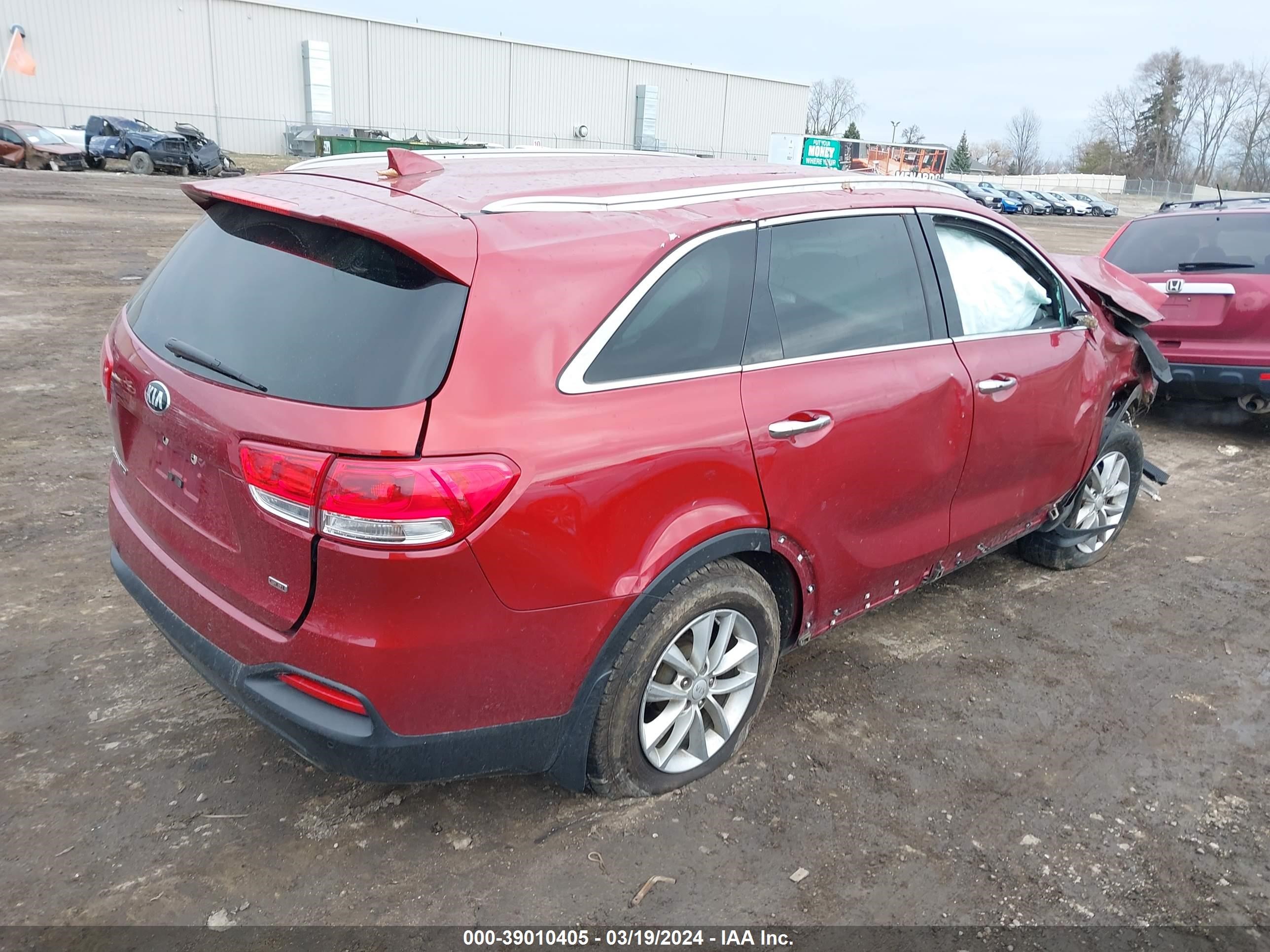 Photo 3 VIN: 5XYPG4A37HG335420 - KIA SORENTO 