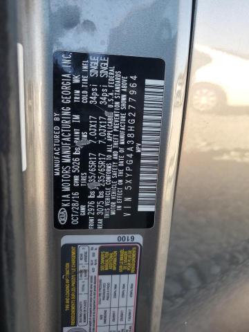 Photo 13 VIN: 5XYPG4A38HG277964 - KIA SORENTO LX 