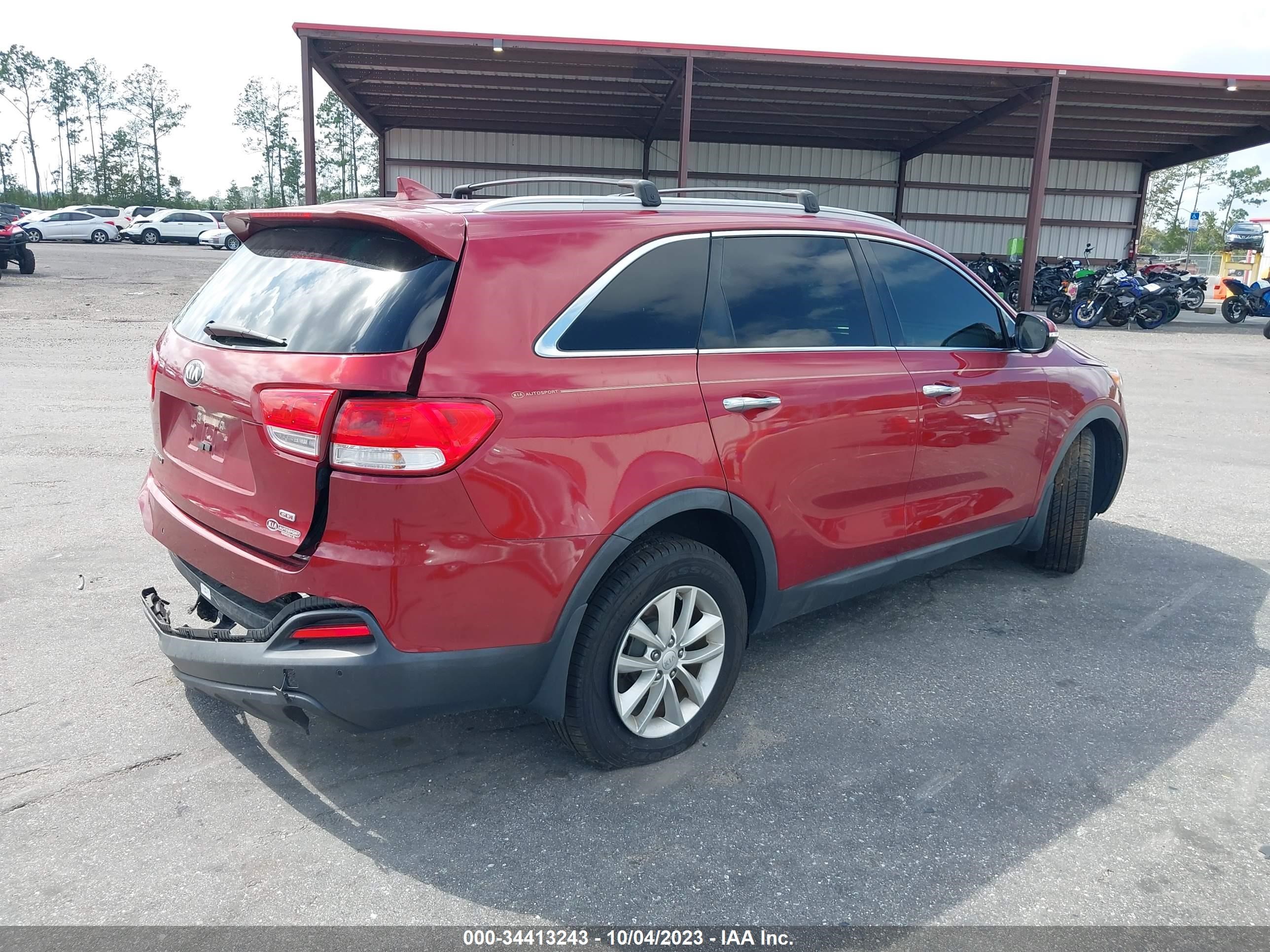 Photo 3 VIN: 5XYPG4A39GG088917 - KIA SORENTO 