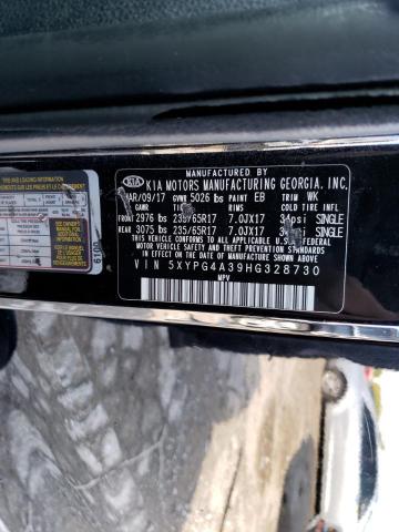 Photo 9 VIN: 5XYPG4A39HG328730 - KIA SORENTO LX 