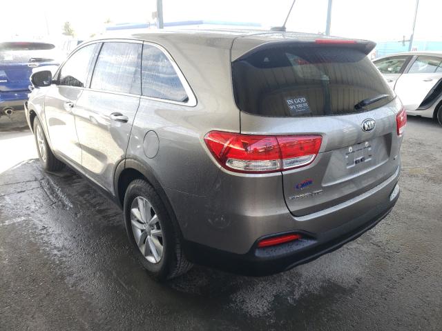 Photo 2 VIN: 5XYPG4A39JG385838 - KIA SORENTO LX 