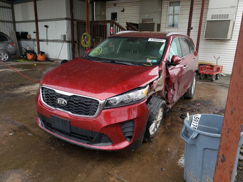 Photo 1 VIN: 5XYPG4A39KG524416 - KIA SORENTO L 