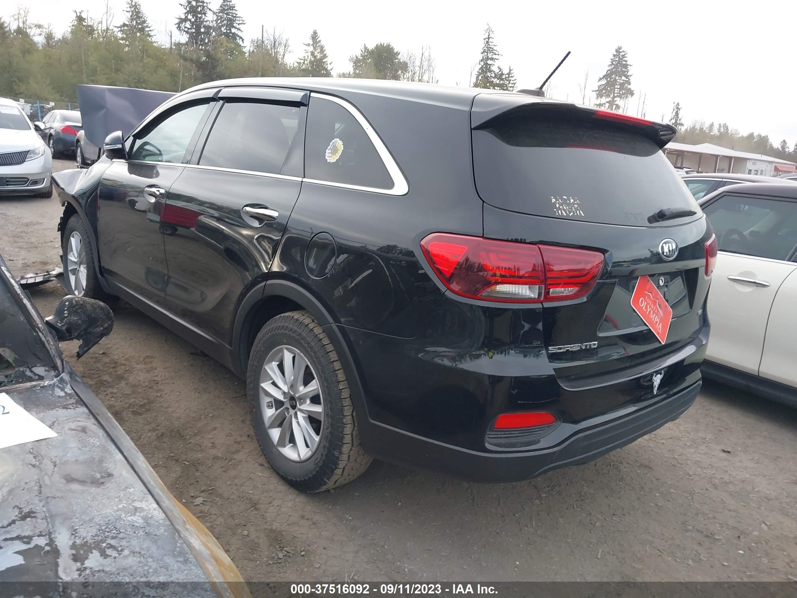 Photo 2 VIN: 5XYPG4A3XKG583281 - KIA SORENTO 