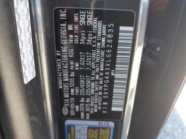 Photo 9 VIN: 5XYPG4A3XLG628835 - KIA SORENTO L 