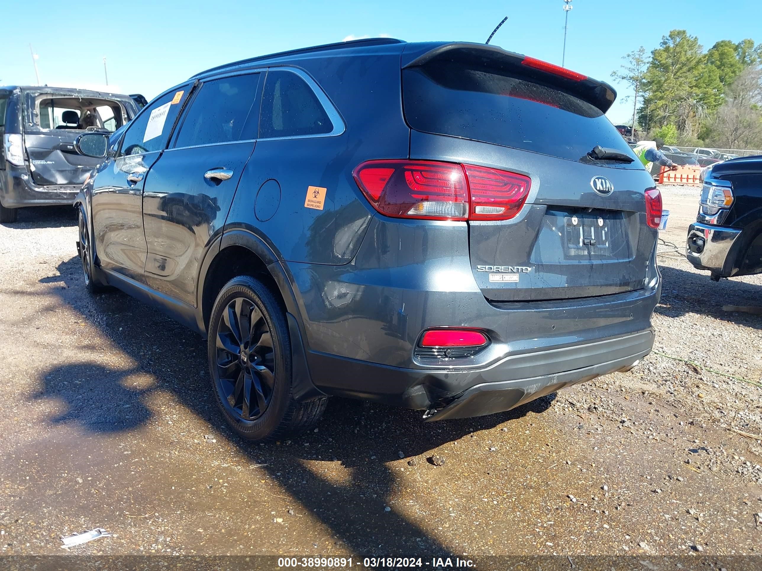 Photo 2 VIN: 5XYPG4A50KG602132 - KIA SORENTO 