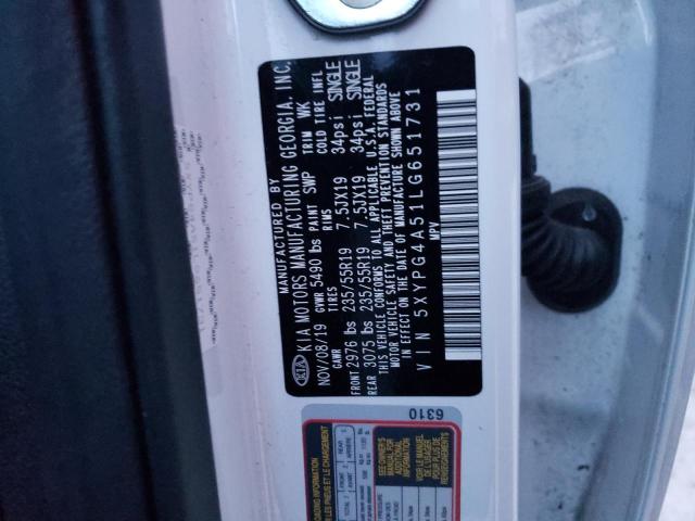 Photo 13 VIN: 5XYPG4A51LG651731 - KIA SORENTO 