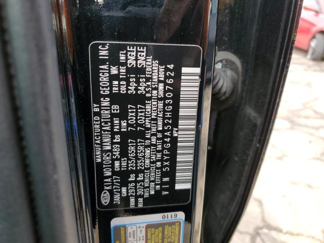 Photo 12 VIN: 5XYPG4A52HG307624 - KIA SORENTO 