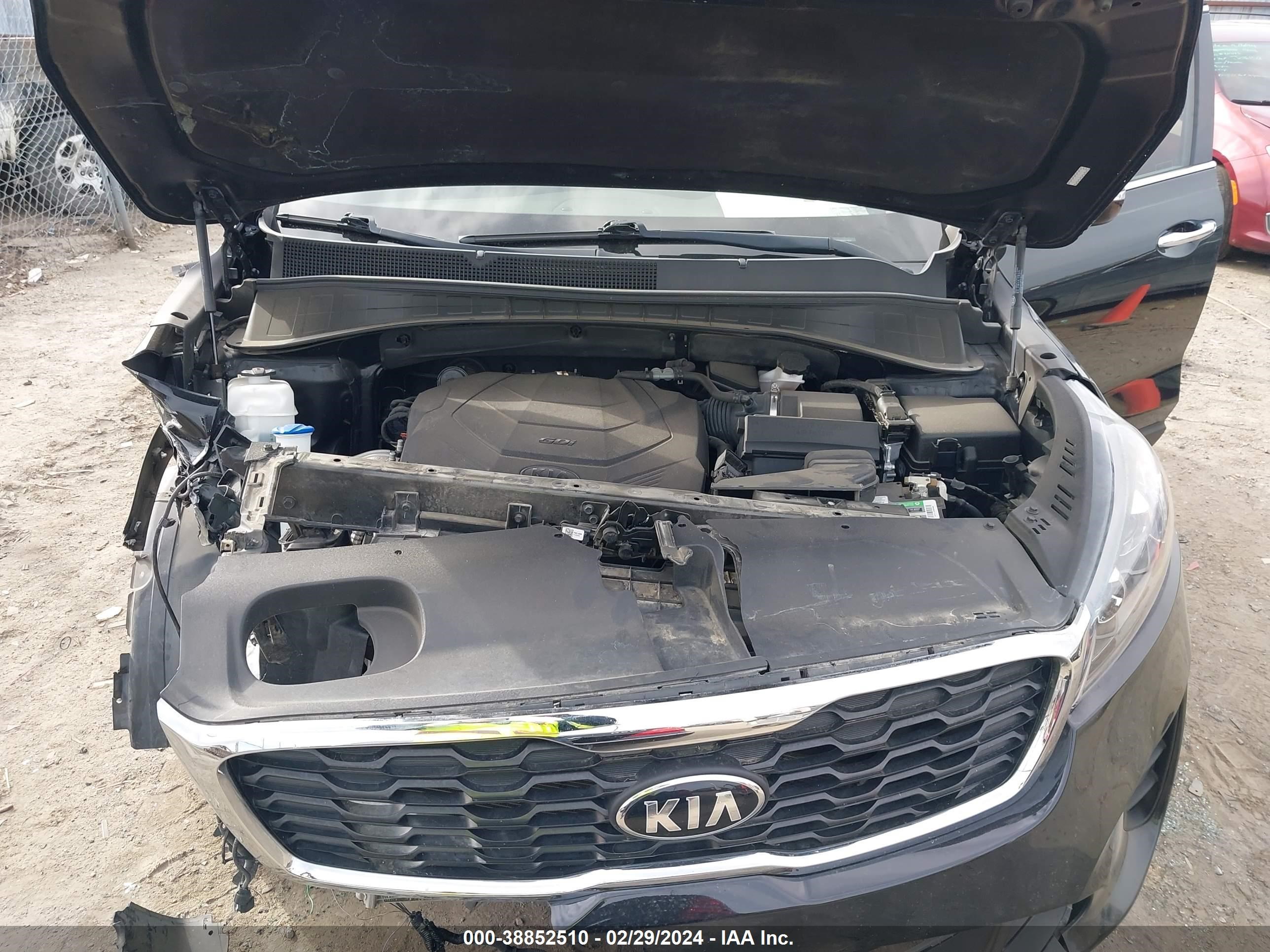 Photo 9 VIN: 5XYPG4A52KG607851 - KIA SORENTO 