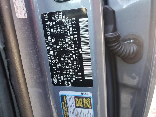 Photo 12 VIN: 5XYPG4A53LG612753 - KIA SORENTO 