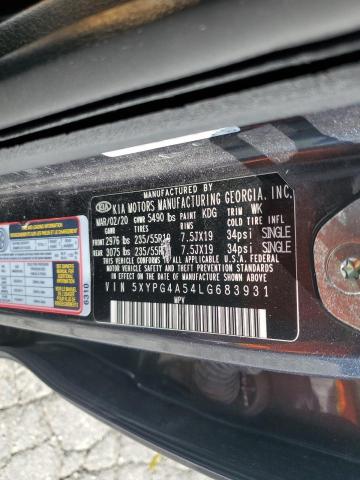 Photo 12 VIN: 5XYPG4A54LG683931 - KIA SORENTO S 