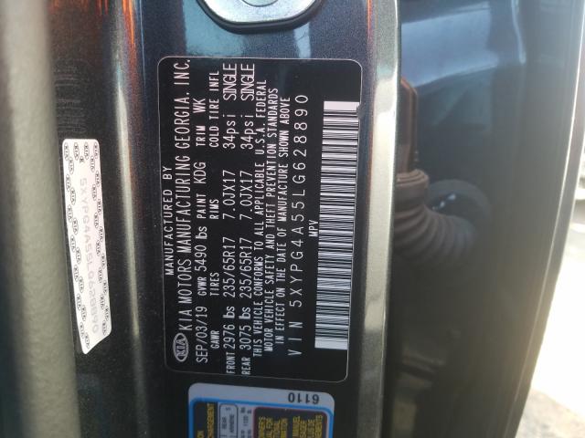 Photo 9 VIN: 5XYPG4A55LG628890 - KIA SORENTO S 