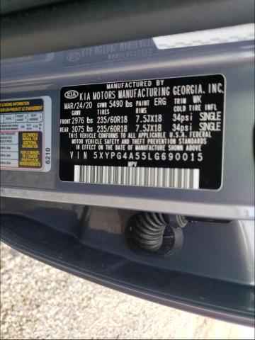 Photo 9 VIN: 5XYPG4A55LG690015 - KIA SORENTO S 