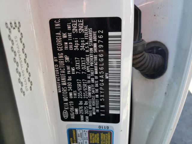 Photo 11 VIN: 5XYPG4A56LG619762 - KIA SORENTO S 