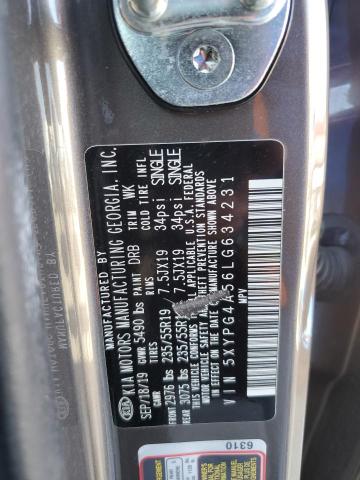 Photo 9 VIN: 5XYPG4A56LG634231 - KIA SORENTO S 