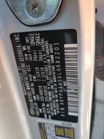 Photo 12 VIN: 5XYPG4A56LG682201 - KIA SORENTO S 