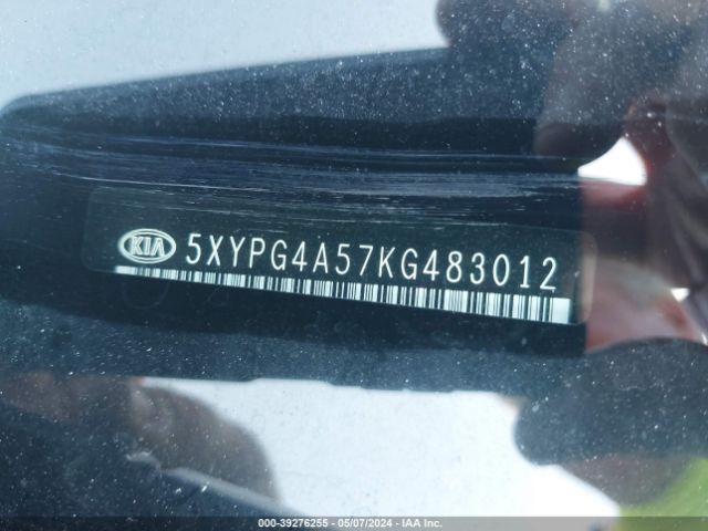 Photo 8 VIN: 5XYPG4A57KG483012 - KIA SORENTO 