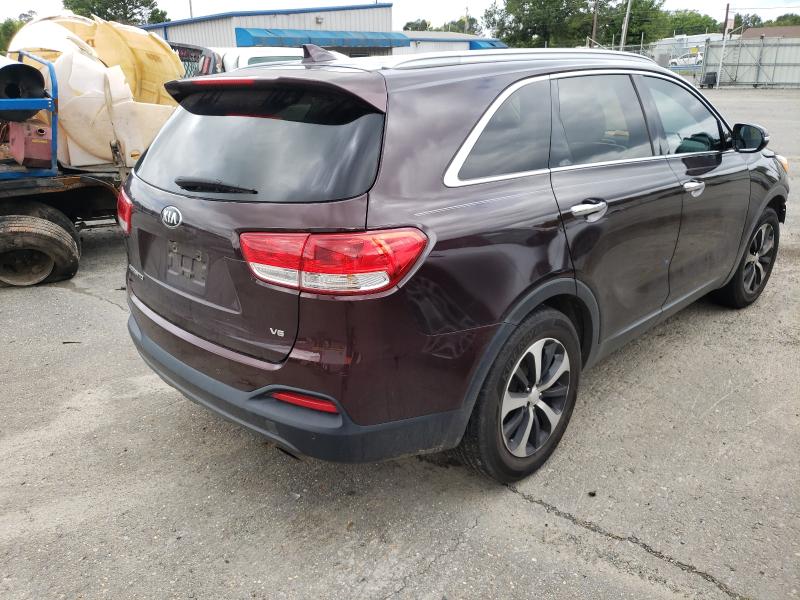 Photo 3 VIN: 5XYPG4A58GG034820 - KIA SORENTO LX 