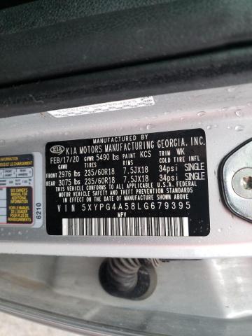 Photo 11 VIN: 5XYPG4A58LG679395 - KIA SORENTO S 