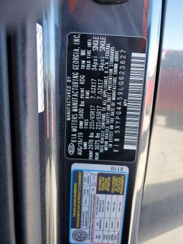 Photo 11 VIN: 5XYPG4A59LG623627 - KIA SORENTO 