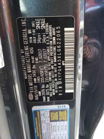 Photo 9 VIN: 5XYPG4A5XLG622065 - KIA SORENTO S 