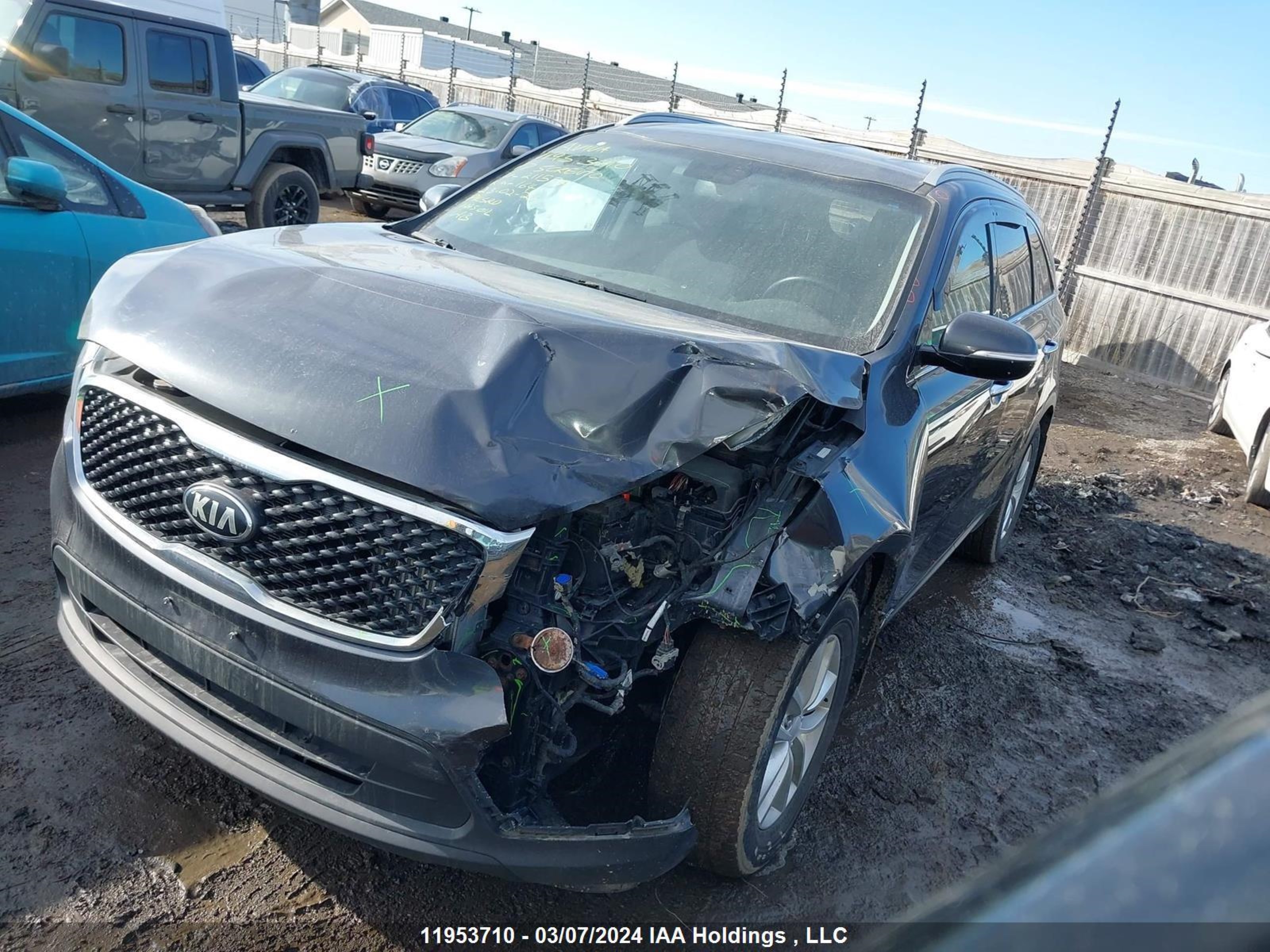 Photo 1 VIN: 5XYPGDA18HG211574 - KIA SORENTO 