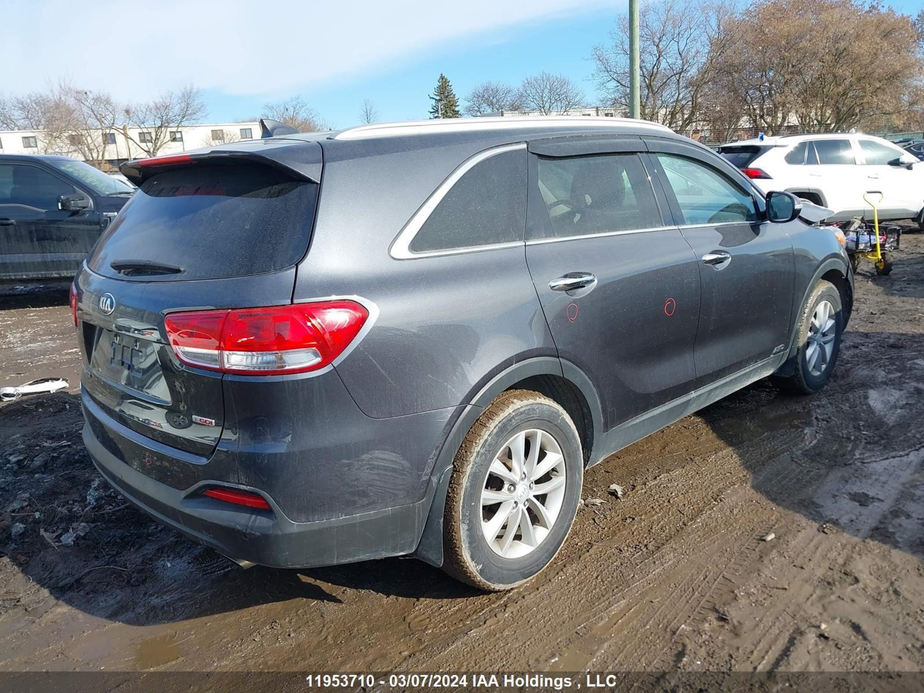 Photo 3 VIN: 5XYPGDA18HG211574 - KIA SORENTO 