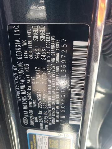 Photo 13 VIN: 5XYPGDA30LG697257 - KIA SORENTO 