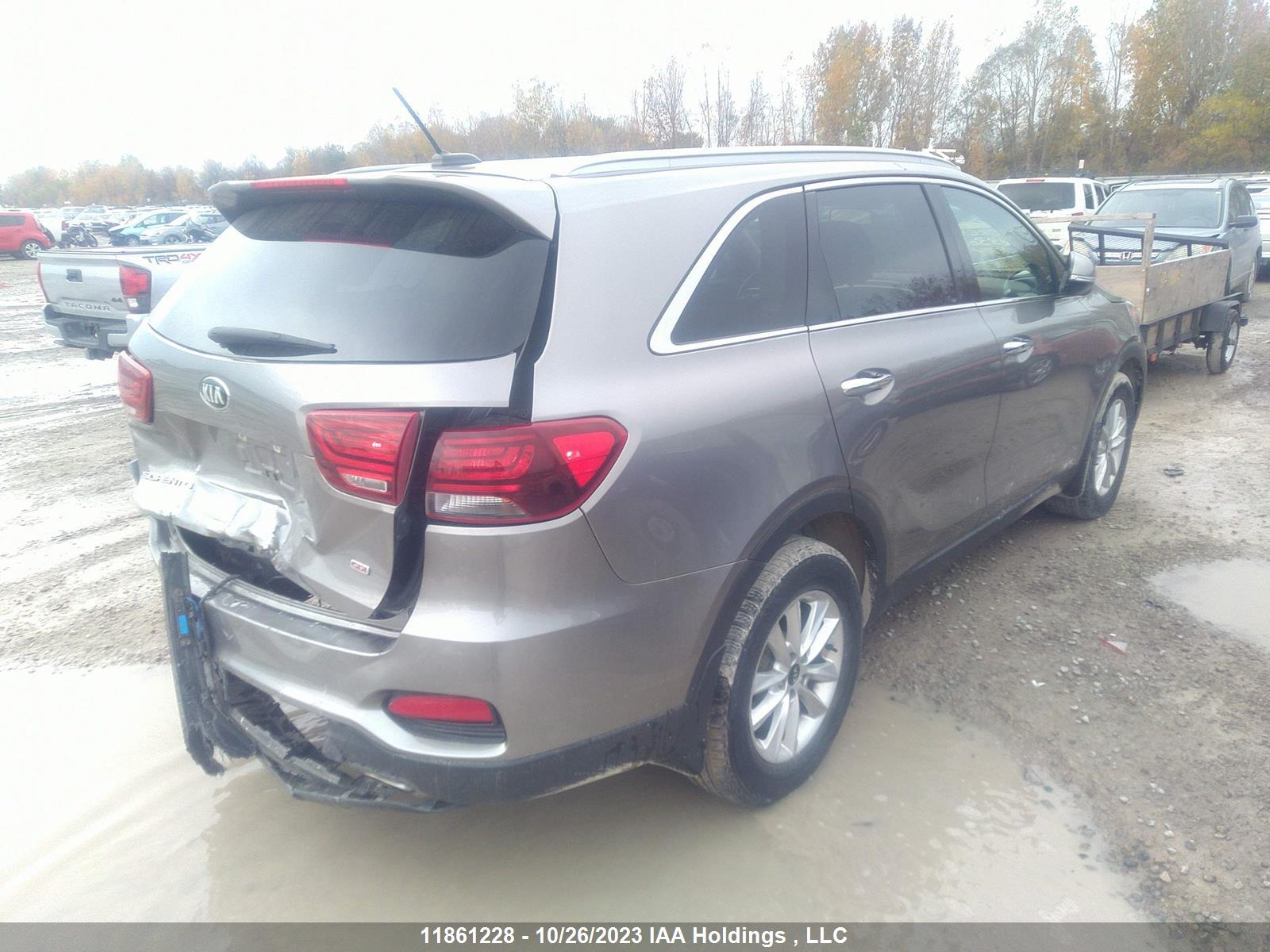 Photo 3 VIN: 5XYPGDA32KG433617 - KIA SORENTO 