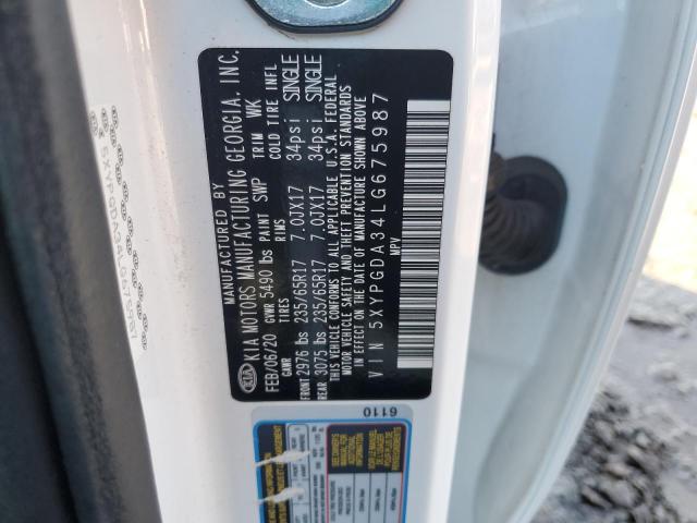 Photo 13 VIN: 5XYPGDA34LG675987 - KIA SORENTO L 