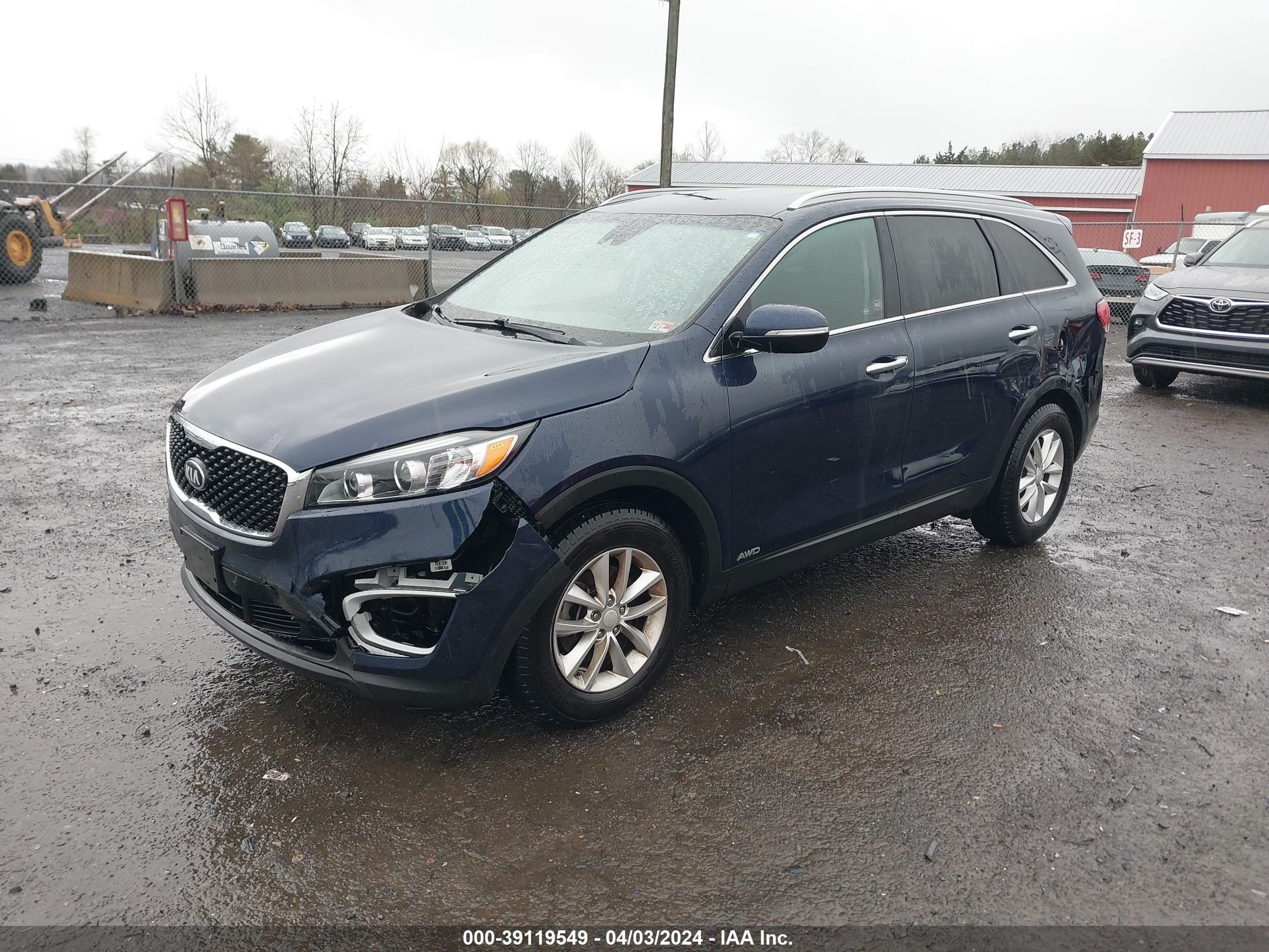 Photo 1 VIN: 5XYPGDA35JG370429 - KIA SORENTO 