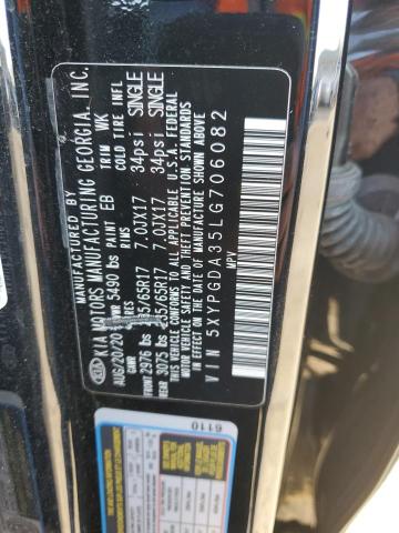 Photo 12 VIN: 5XYPGDA35LG706082 - KIA SORENTO 