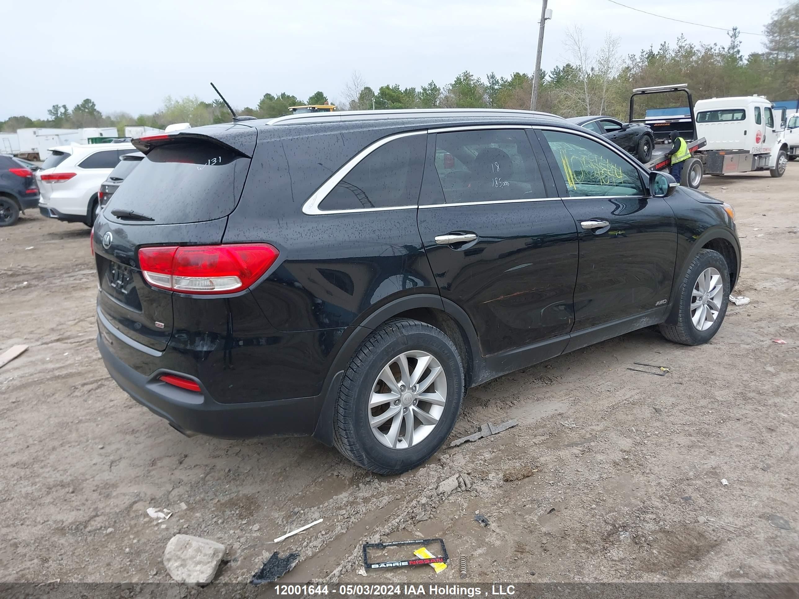 Photo 3 VIN: 5XYPGDA36JG344826 - KIA SORENTO 