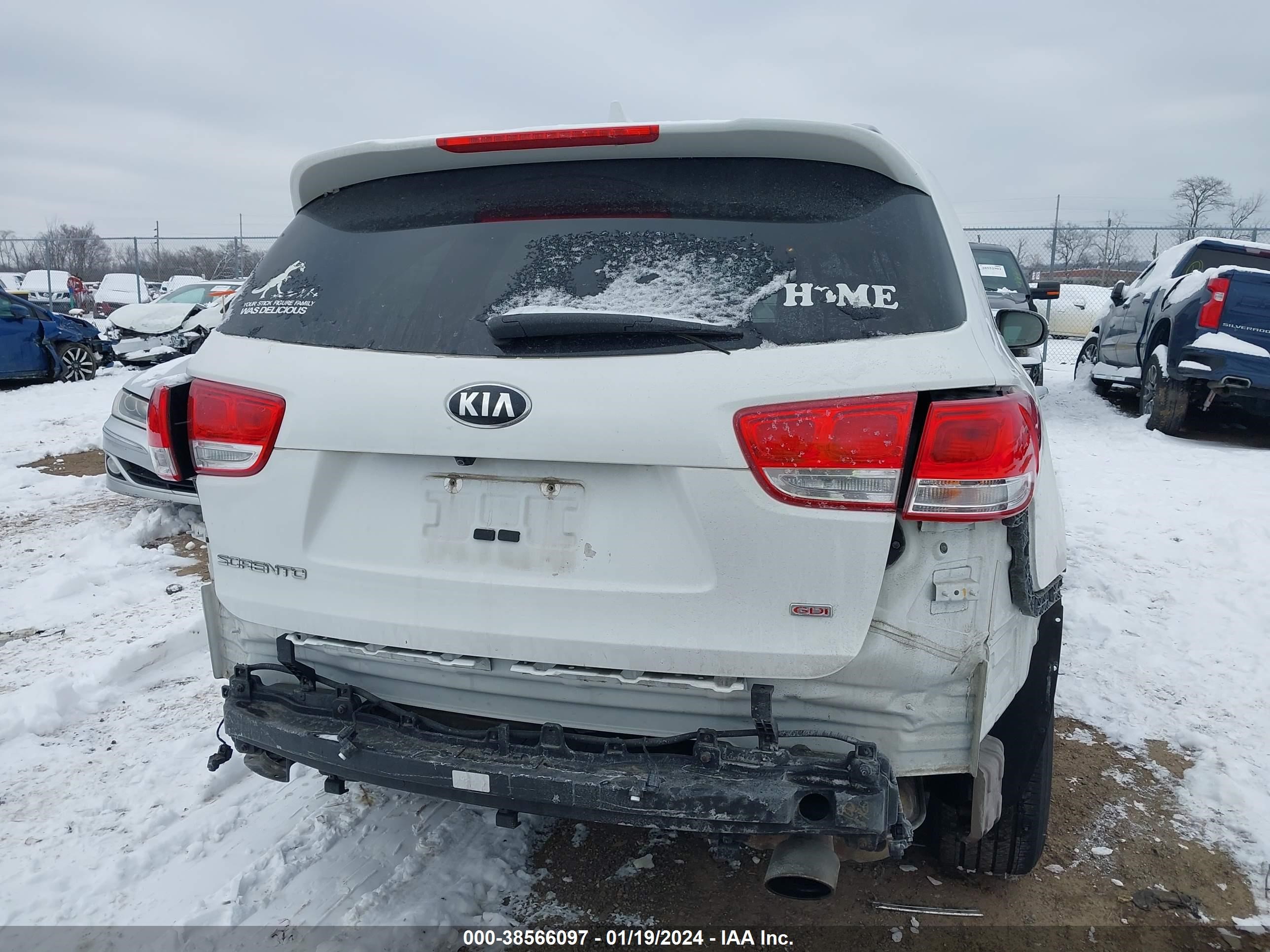 Photo 16 VIN: 5XYPGDA37JG382842 - KIA SORENTO 