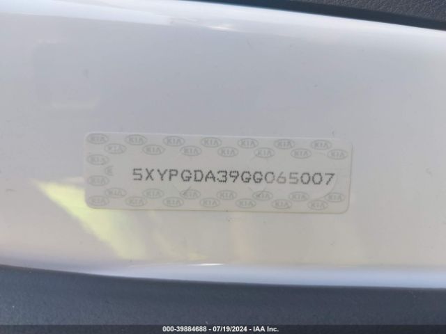 Photo 8 VIN: 5XYPGDA39GG065007 - KIA SORENTO 