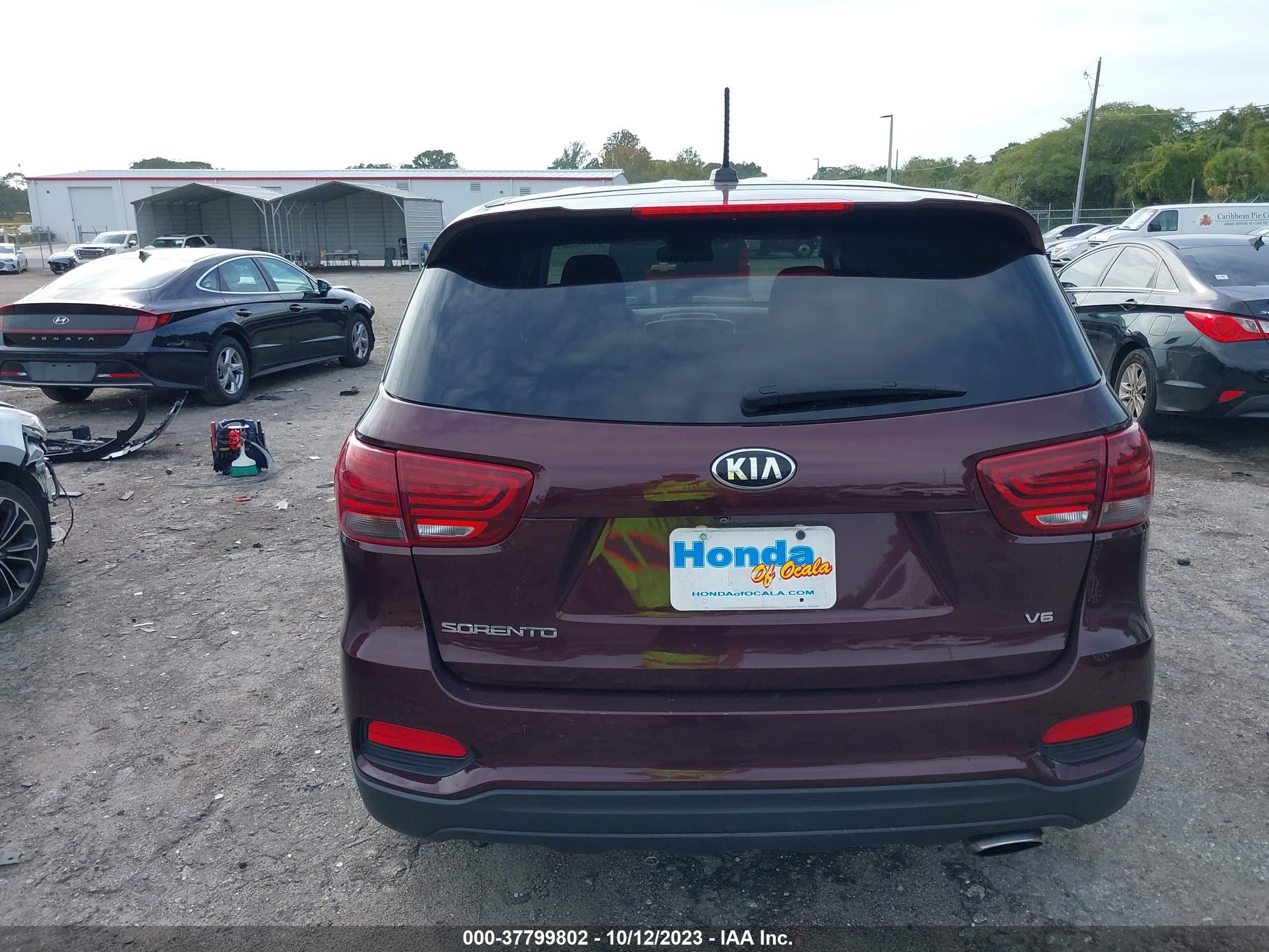 Photo 15 VIN: 5XYPGDA50LG621118 - KIA SORENTO 