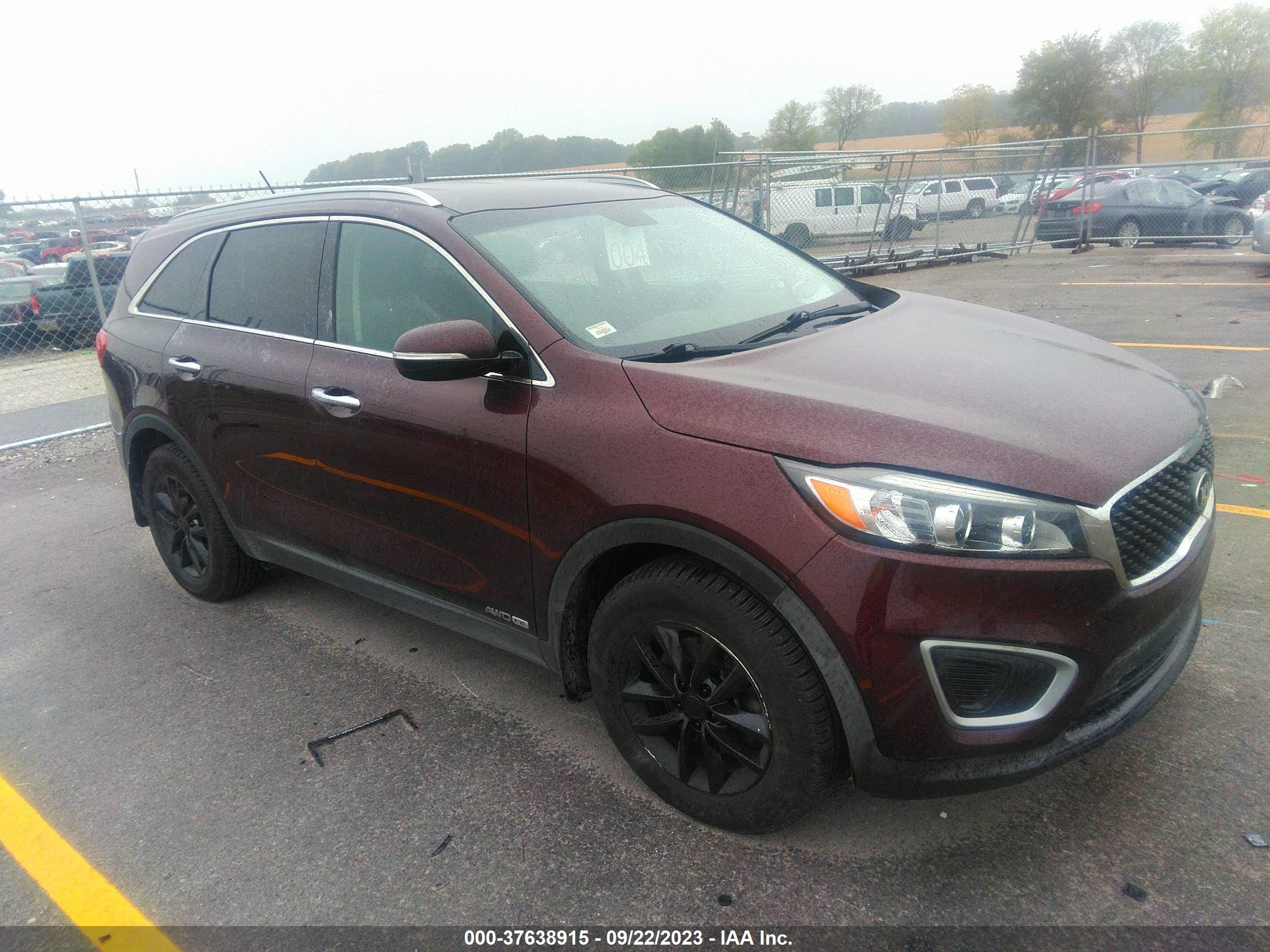 Photo 0 VIN: 5XYPGDA52JG420219 - KIA SORENTO 