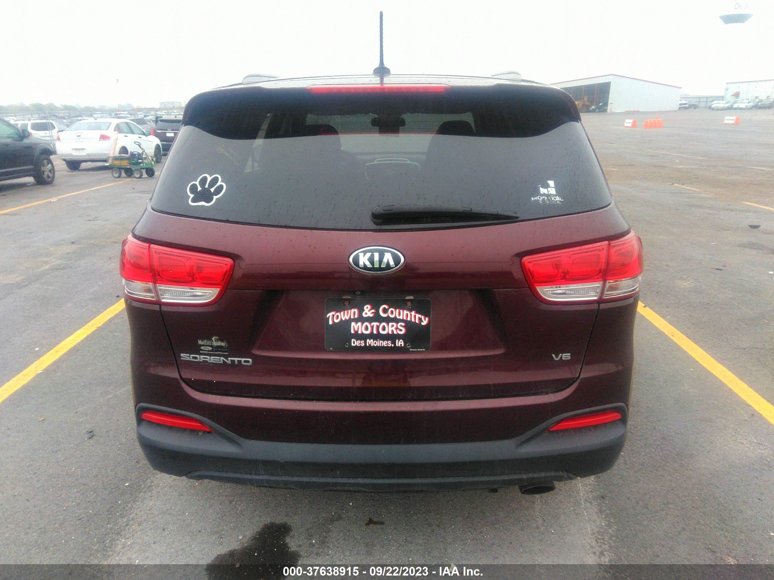 Photo 15 VIN: 5XYPGDA52JG420219 - KIA SORENTO 