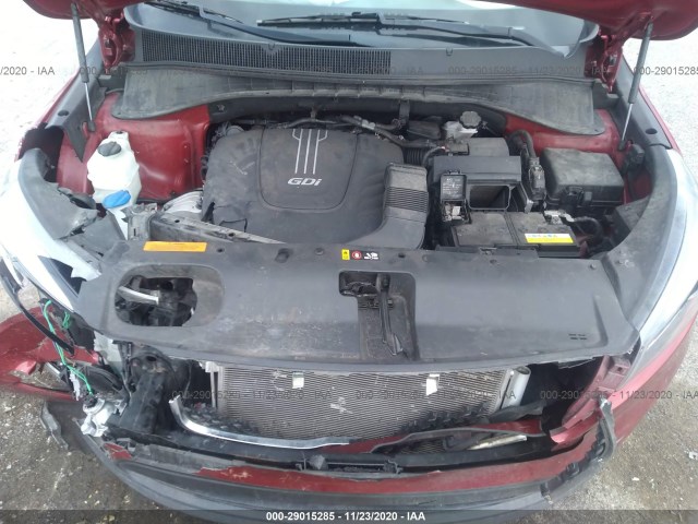 Photo 9 VIN: 5XYPGDA56GG109191 - KIA SORENTO 