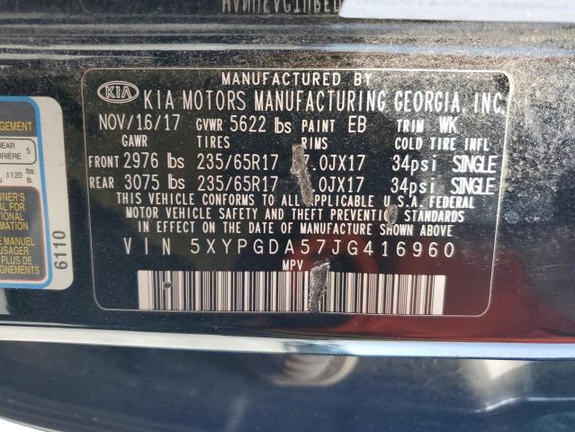 Photo 13 VIN: 5XYPGDA57JG416960 - KIA SORENTO 