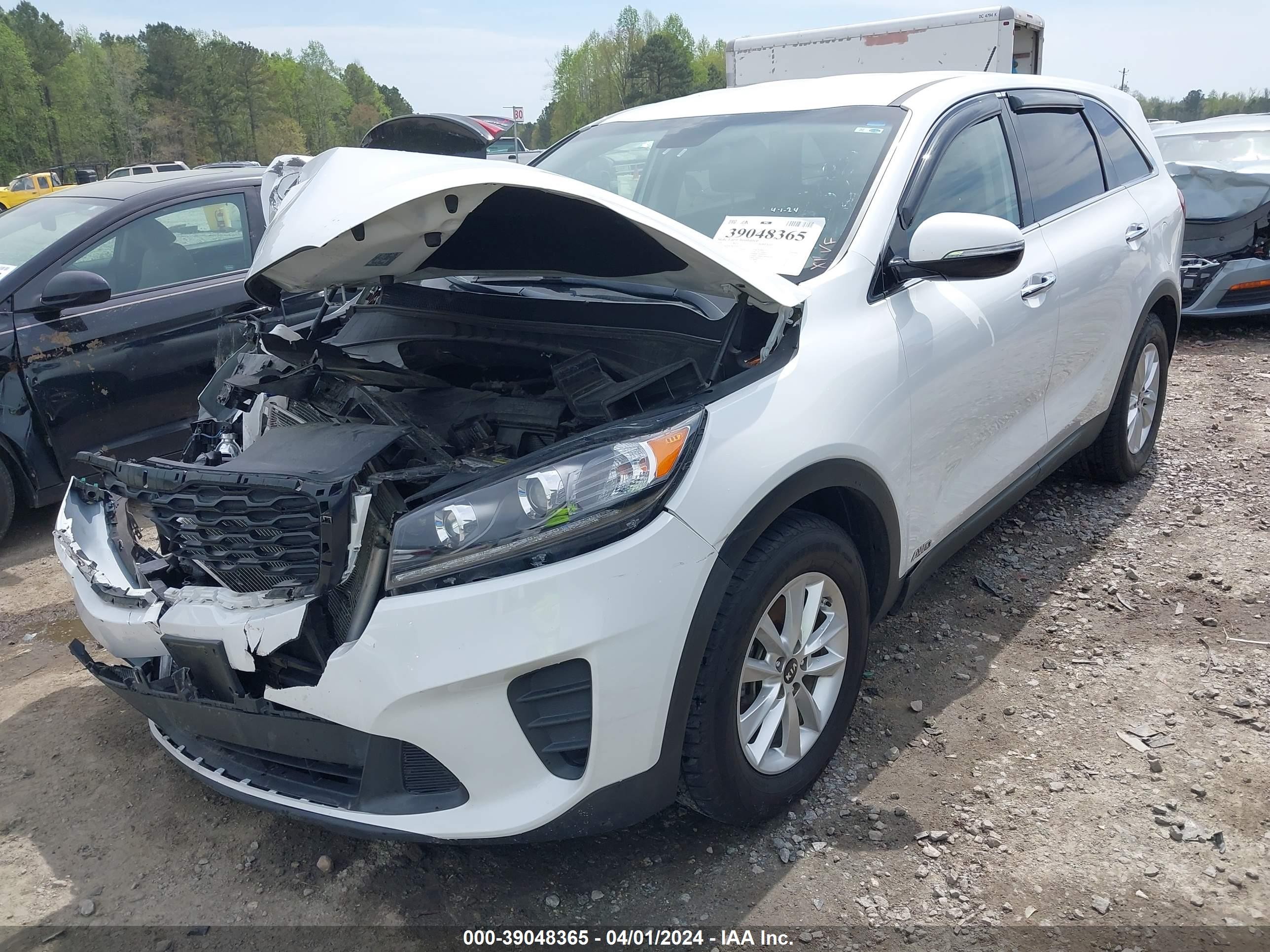 Photo 1 VIN: 5XYPGDA57KG449734 - KIA SORENTO 