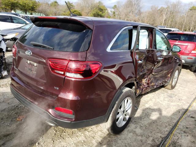 Photo 2 VIN: 5XYPGDA59KG573262 - KIA SORENTO LX 