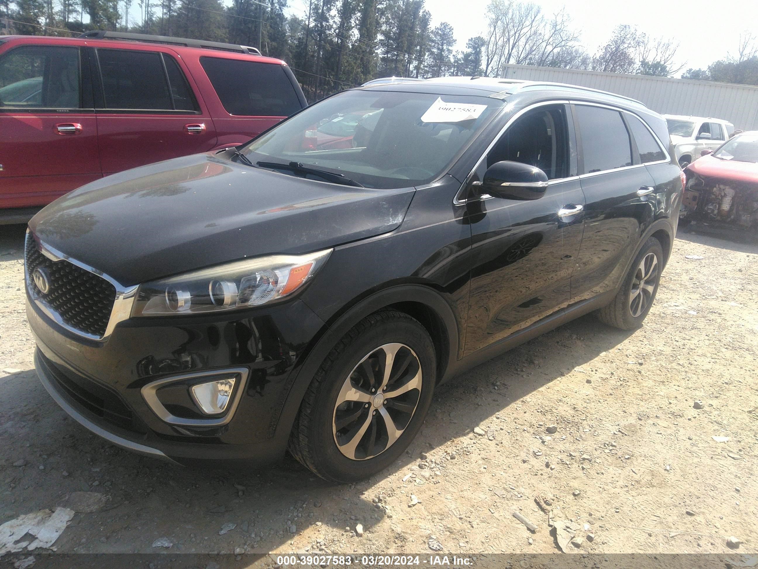 Photo 1 VIN: 5XYPH4A50GG100113 - KIA SORENTO 