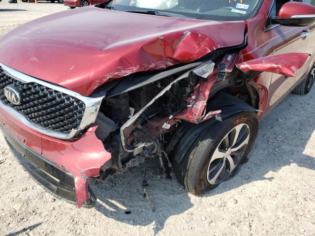 Photo 8 VIN: 5XYPH4A50HG232435 - KIA SORENTO EX 