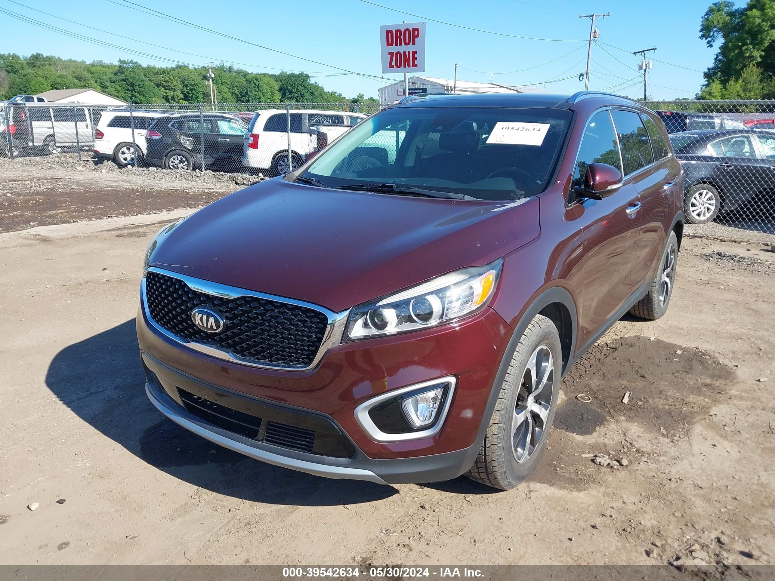 Photo 1 VIN: 5XYPH4A50JG373625 - KIA SORENTO 