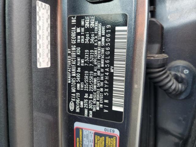 Photo 11 VIN: 5XYPH4A56LG650619 - KIA SORENTO EX 