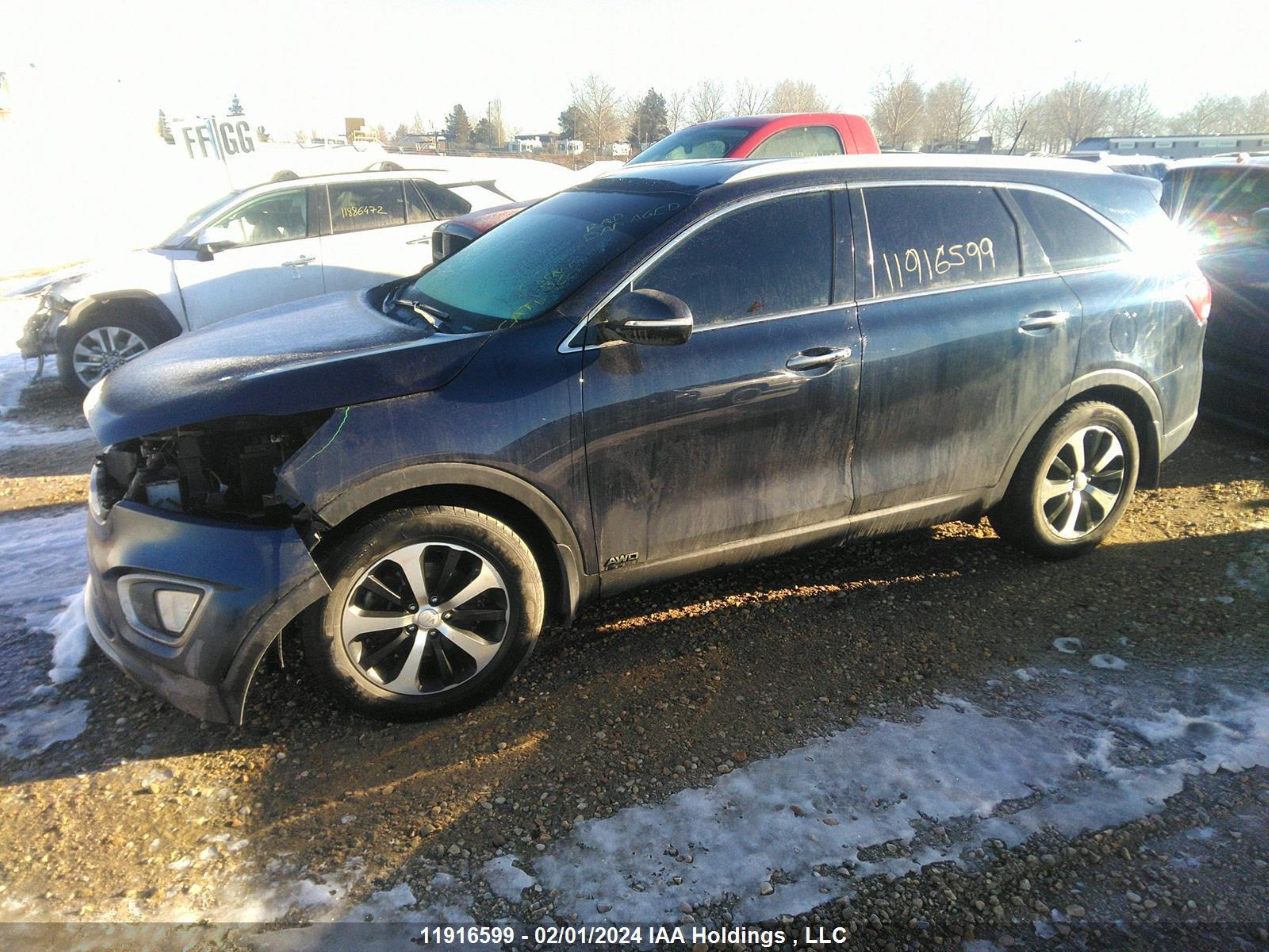 Photo 1 VIN: 5XYPHDA10GG075338 - KIA SORENTO 