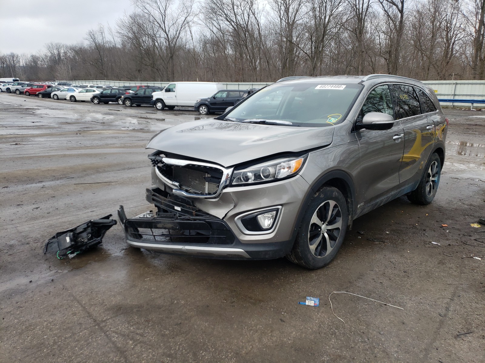 Photo 1 VIN: 5XYPHDA1XGG025482 - KIA SORENTO EX 