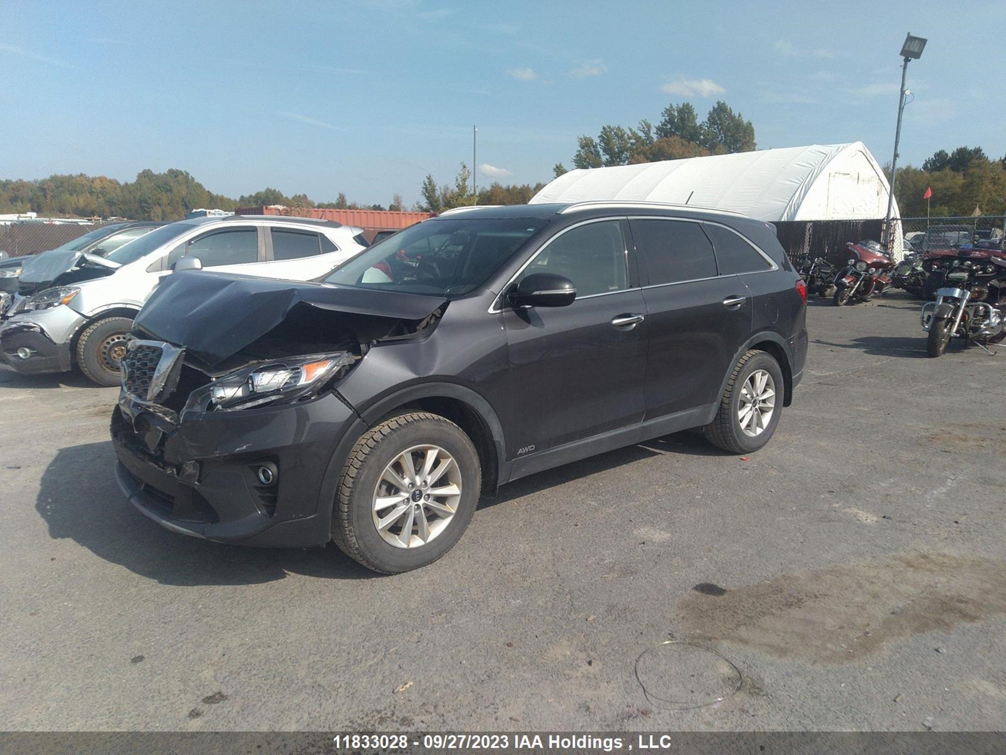 Photo 1 VIN: 5XYPHDA3XKG485641 - KIA SORENTO 