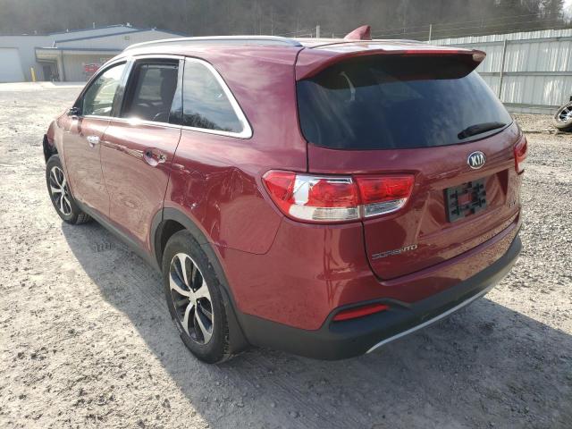 Photo 2 VIN: 5XYPHDA50HG201668 - KIA SORENTO EX 